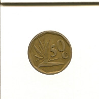 50 CENTS 1993 AFRIQUE DU SUD SOUTH AFRICA Pièce #AT151.F.A - South Africa