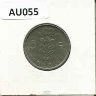 5 FRANCS 1949 DUTCH Text BELGIQUE BELGIUM Pièce #AU055.F.A - 5 Francs