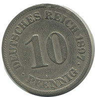 10 PFENNIG 1897 A GERMANY Coin #AD500.9.U.A - 10 Pfennig