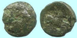HORSEMAN AUTHENTIC ORIGINAL ANCIENT GREEK Coin 5.2g/17mm #AF933.12.U.A - Griekenland