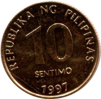 10 CENTIMO 1997 PHILIPPINES UNC Pièce #M10038.F.A - Philippinen