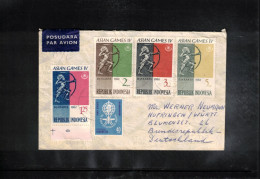Indonesia 1962 Interesting Airmail Letter - Indonésie