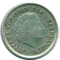 1/10 GULDEN 1963 ANTILLAS NEERLANDESAS PLATA Colonial Moneda #NL12579.3.E.A - Netherlands Antilles