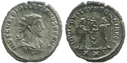 DIOCLETIAN HERACLEA H XXI AD293-295 SILVERED RÖMISCHEN 3.9g/23mm #ANT2701.41.D.A - The Tetrarchy (284 AD To 307 AD)