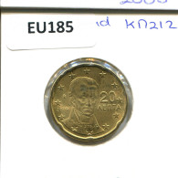 20 EURO CENTS 2009 GRIECHENLAND GREECE Münze #EU185.D.A - Griechenland