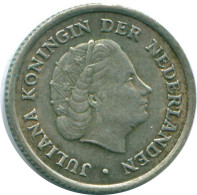 1/10 GULDEN 1966 ANTILLAS NEERLANDESAS PLATA Colonial Moneda #NL12931.3.E.A - Nederlandse Antillen