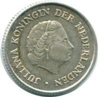 1/4 GULDEN 1963 NIEDERLÄNDISCHE ANTILLEN SILBER Koloniale Münze #NL11243.4.D.A - Antilles Néerlandaises