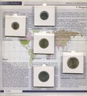 HONGRIE HUNGARY 1992-2003 Pièce SET 1. 2. 5. 10. 20 FORINT UNC #SET1148.5.F.A - Hongrie