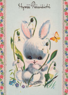 PASCUA CONEJO Vintage Tarjeta Postal CPSM #PBO427.A - Easter