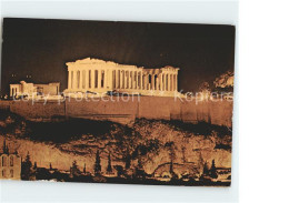 71859803 Athen Griechenland Akropolis Bei Nacht  - Grèce
