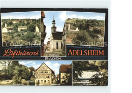 71859800 Adelsheim Kirchen Hauptstrasse Kirnauwasserfall Adelsheim - Adelsheim