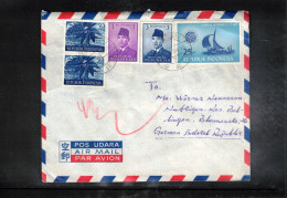 Indonesia 1964 Interesting Airmail Letter - Indonésie