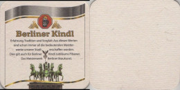 5003783 Bierdeckel Quadratisch - Berliner Kindl - Beer Mats