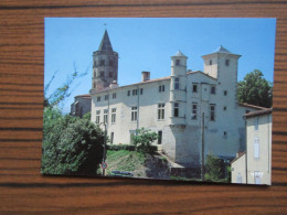 Labruguiere ( Tarn 81 ) Château Remanié Au 17 ème Siècle Et Clocher De L'Eglise St. Thyrs - Labruguière