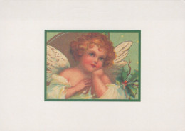 ANGELO Buon Anno Natale Vintage Cartolina CPSM #PAH086.A - Engel