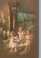 ANGE NOËL Vintage Carte Postale CPSM #PAG966.A - Anges