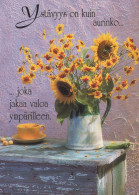 FLOWERS Vintage Ansichtskarte Postkarte CPSM #PBZ908.A - Fiori
