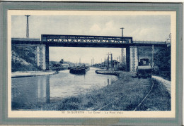 CPA (02) SAINT-QUENTIN - Mots Clés: Canal De St-Quentin, Chemin De Halage, écluse, Péniche, Tracteur à Vapeur - 1930 ? - Saint Quentin