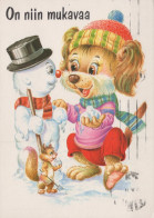 HUND Tier Vintage Ansichtskarte Postkarte CPSM #PAN936.A - Dogs
