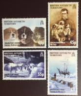 British Antarctic Territory BAT 2005 Shackleton Dogs MNH - Unused Stamps