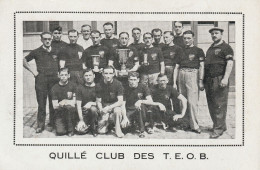 Bordeaux - QUILLÉ CLUB  DES  T.E.O.B. (compagnie De Transport De La Municipalité)- RARE - Other & Unclassified