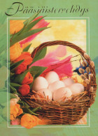 PASCUA HUEVO Vintage Tarjeta Postal CPSM #PBO157.A - Easter