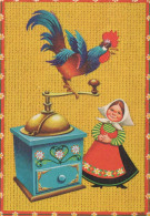 OSTERN EI Vintage Ansichtskarte Postkarte CPSM #PBO120.A - Easter