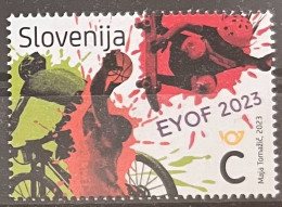 SLOVENIA 2023 Sport - EYOF 2023 Maribor; Cycling, Skating & Basketball **MNH Michel # 1585 - Slovénie