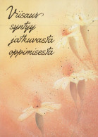 FIORI Vintage Cartolina CPSM #PBZ241.A - Fleurs