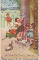 BAMBINO BAMBINO Scena S Paesaggios Vintage Cartolina CPSMPF #PKG746.A - Scènes & Paysages