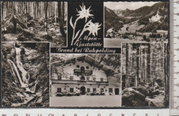 Alpen - Gaststätte Brand B. Ruhpolding-Nessl. Wasserfälle U. Märchenl - Nicht Gelaufen ( AK 5178) Günstige Versandkosten - Ruhpolding