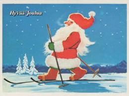 PÈRE NOËL Bonne Année Noël Vintage Carte Postale CPSMPF #PKG347.A - Santa Claus