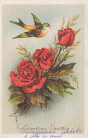 FIORI Vintage Cartolina CPSMPF #PKG111.A - Flowers
