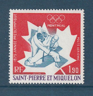 Saint Pierre Et Miquelon - Poste Aérienne - YT PA N° 61 * - Neuf Avec Charnière - 1975 - Neufs