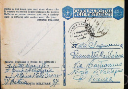 POSTA MILITARE ITALIA IN GRECIA  - WWII WW2 - S6829 - Poste Militaire (PM)