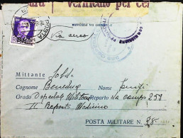POSTA MILITARE ITALIA IN GRECIA  - WWII WW2 - S6806 - Military Mail (PM)