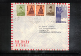 Indonesia 1963 Sport- Cycling Interesting Airmail Letter - Indonesia