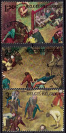 Belgique 1967 Jeux D'enfants, (Pierre Breughel Le Vieux) COB 1437, 1438, 1439 - Usados