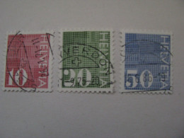 Schweiz  933-935  O - Used Stamps