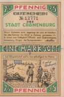 1.5 MARK 1921.Stadt KRANENBURG Rhine DEUTSCHLAND Notgeld Banknote #PF494 - [11] Lokale Uitgaven