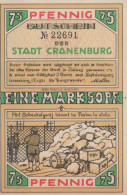 1.5 MARK 1921.Stadt KRANENBURG Rhine DEUTSCHLAND Notgeld Banknote #PF491 - [11] Lokale Uitgaven