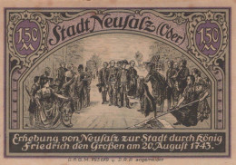 1.5 MARK 1914-1924 Stadt NEUSALZ Niedrigeren Silesia UNC DEUTSCHLAND Notgeld #PD263 - [11] Local Banknote Issues