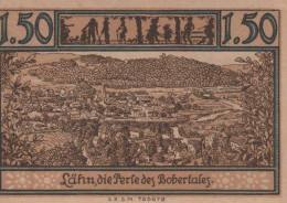 1.5 MARK 1914-1924 Stadt LÄHN Niedrigeren Silesia UNC DEUTSCHLAND Notgeld #PB917 - [11] Local Banknote Issues
