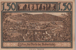 1.5 MARK 1914-1924 Stadt LÄHN Niedrigeren Silesia UNC DEUTSCHLAND Notgeld #PB908 - [11] Local Banknote Issues