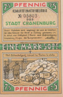 1.5 MARK 1914-1924 Stadt KRANENBURG Rhine UNC DEUTSCHLAND Notgeld #PA392 - [11] Local Banknote Issues
