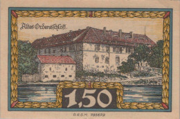 1.5 MARK 1914-1924 Stadt INSTERBURG East PRUSSLAND UNC DEUTSCHLAND Notgeld #PD155 - [11] Local Banknote Issues