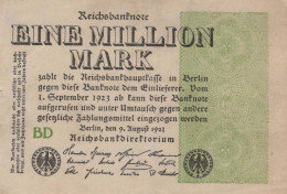 1 MILLION MARK 1923 Stadt BERLIN DEUTSCHLAND Notgeld Banknote #PF840 - Lokale Ausgaben