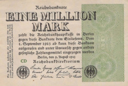1 MILLION MARK 1923 Stadt Banknotes From DEUTSCHLAND Between 1871 And 1948 UNC DEUTSCHLAND Papiergeld Banknote #PK720 - Lokale Ausgaben