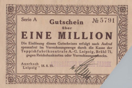 1 MILLIARDE MARK 1923 Stadt LEIPZIG Saxony UNC DEUTSCHLAND Notgeld Banknote #PA617 - Lokale Ausgaben