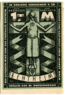 1 MARK Stadt BENTHEIM Hanover DEUTSCHLAND Notgeld Papiergeld Banknote #PL673 - Lokale Ausgaben
